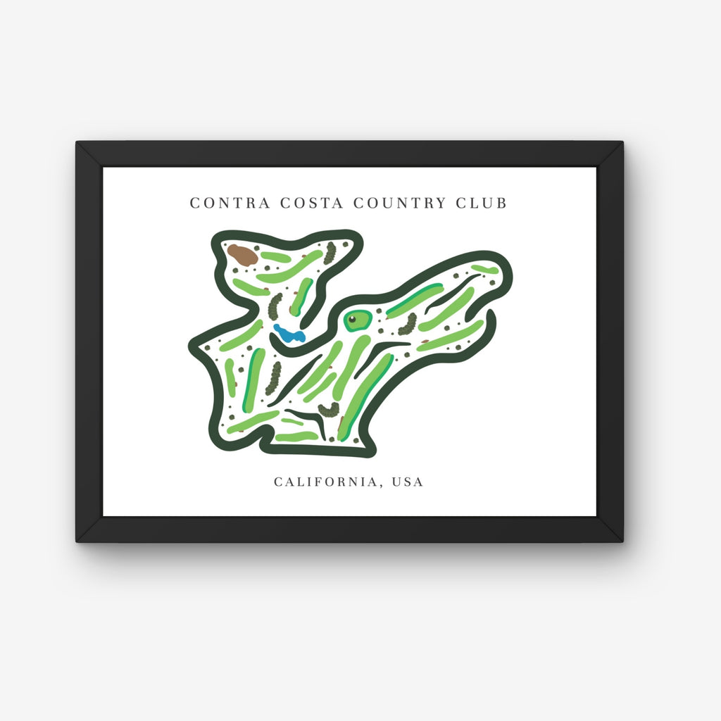 Contra Costa Country Club, Golf Course Print, California