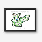Contra Costa Country Club, Golf Course Print, California