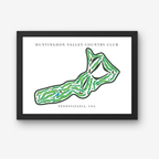 Huntingdon Valley Country Club Golf Course Prints, Pennsylvania, Golf Map Artwork