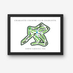 Charlotte Country Club Golf Course Print, North Carolina