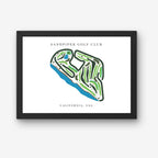 Sandpiper Golf Club, Golf Course Print, California