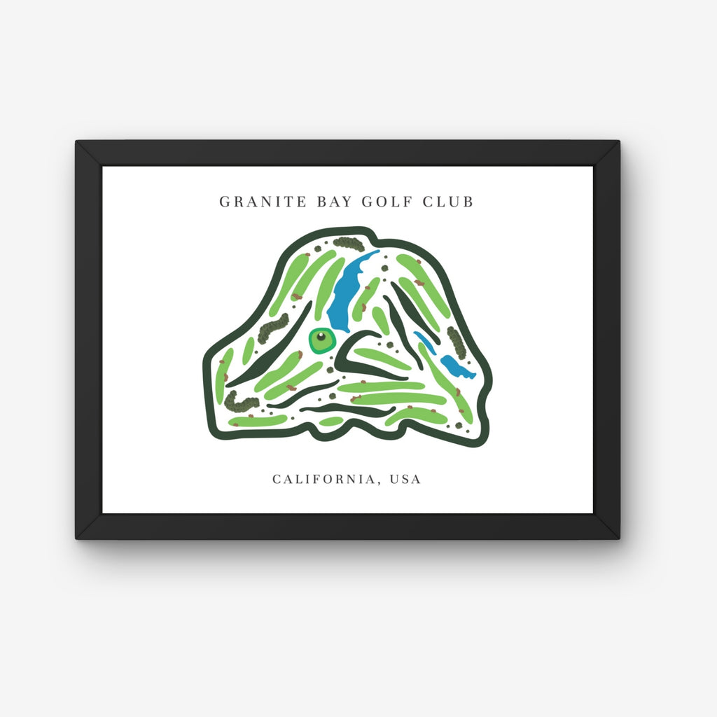 Granite Bay Golf Club, Golf Course Print, California