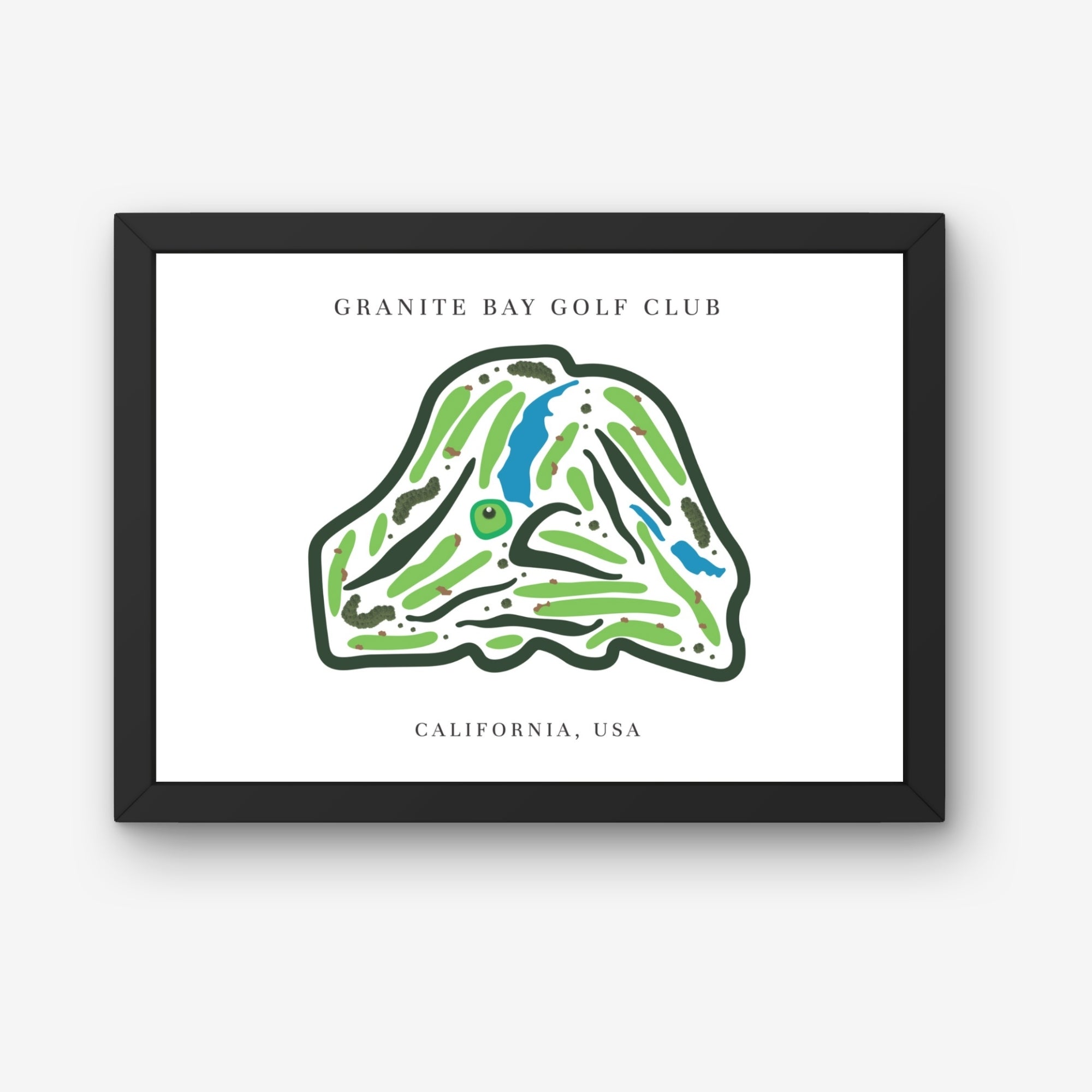 Granite Bay Golf Club, Golf Course Print, California