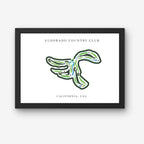 Eldorado Country Club, Golf Course Print, California