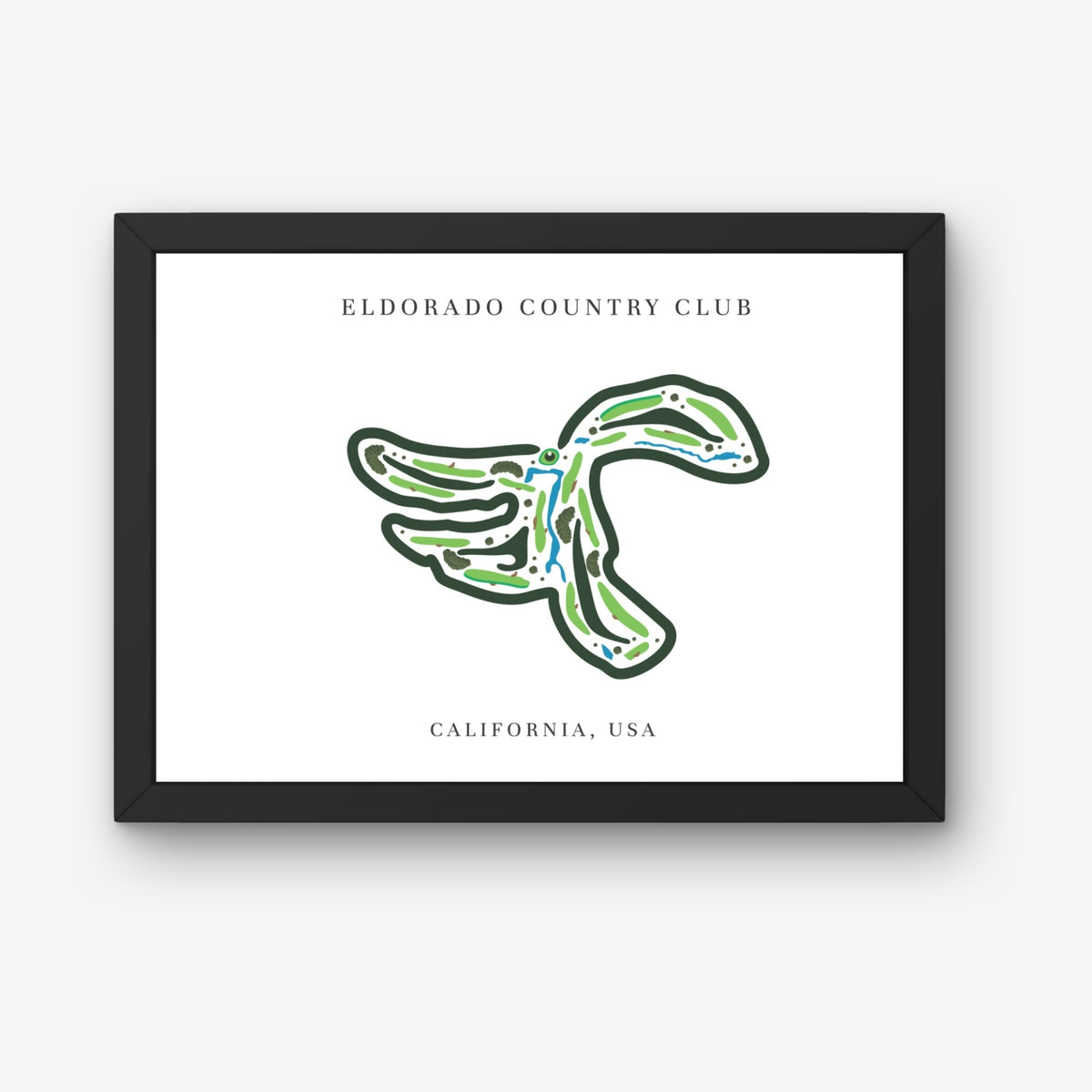 Eldorado Country Club, Golf Course Print, California