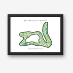 Blythe Golf Course Golf Course Prints, California, Golf Map Artwork