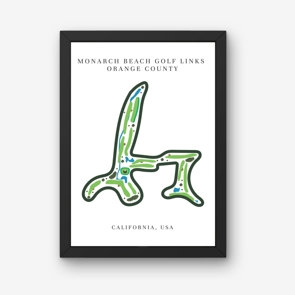 Monarch Beach Golf Links, Golf Course Print, California