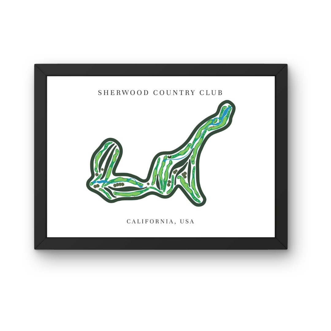 Sherwood Country Club, Golf Course Prints, California