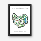 Quail Hollow Golf Club, Golf Course Print, North Carolina