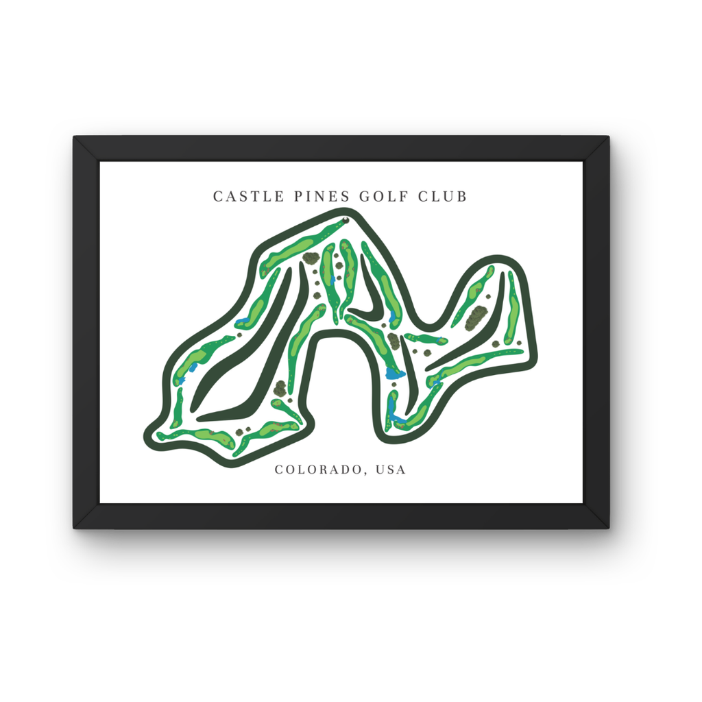 Castle Pines Golf Club, Golf Course Prints, Colorado