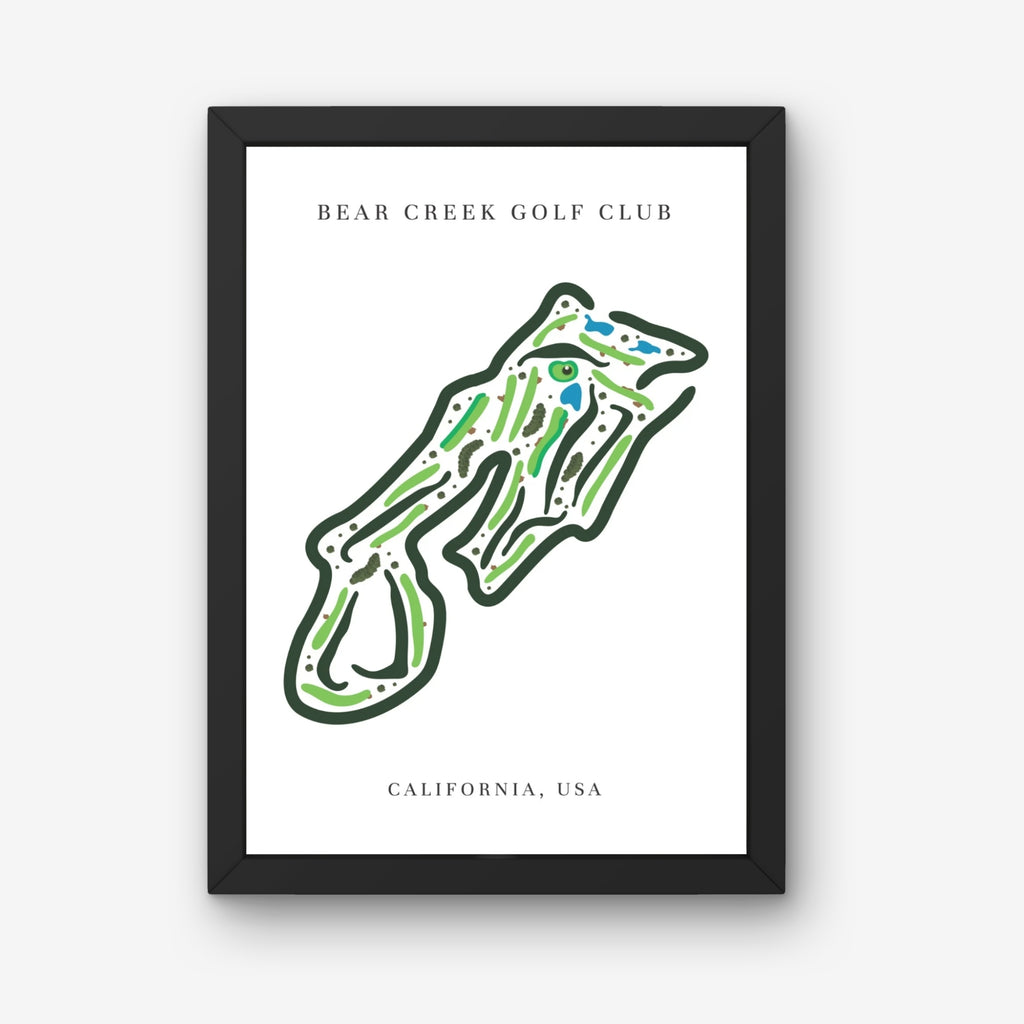 Bear Creek Golf Club, Golf Course Print, California