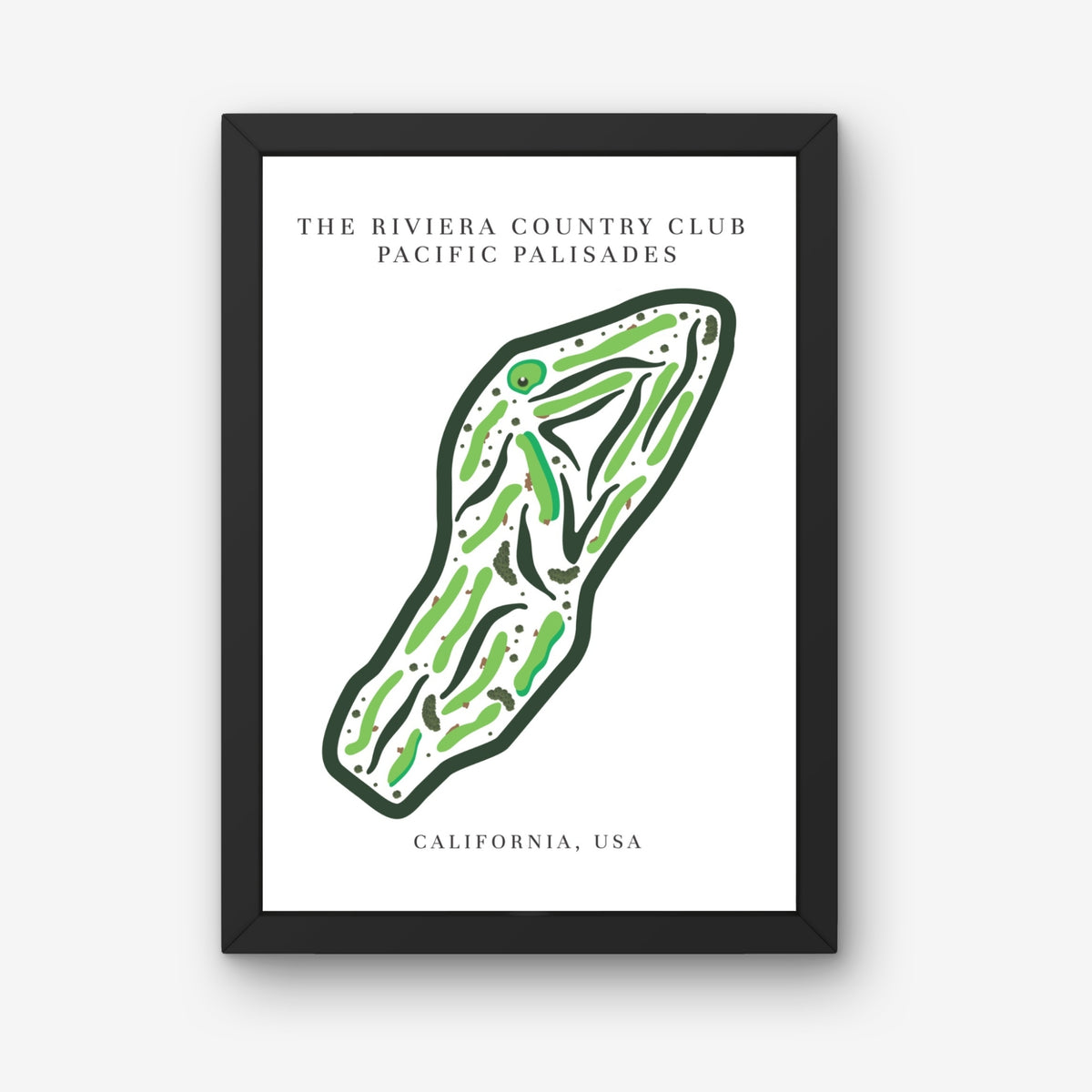 The Riviera Country Club, Golf Course Print, California