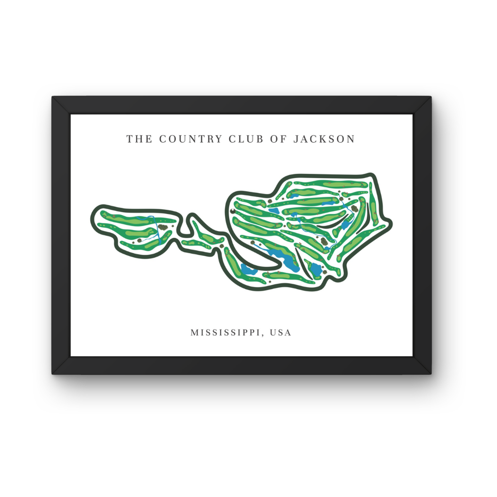 The Country Club of Jackson, Golf Course Prints, Mississippi