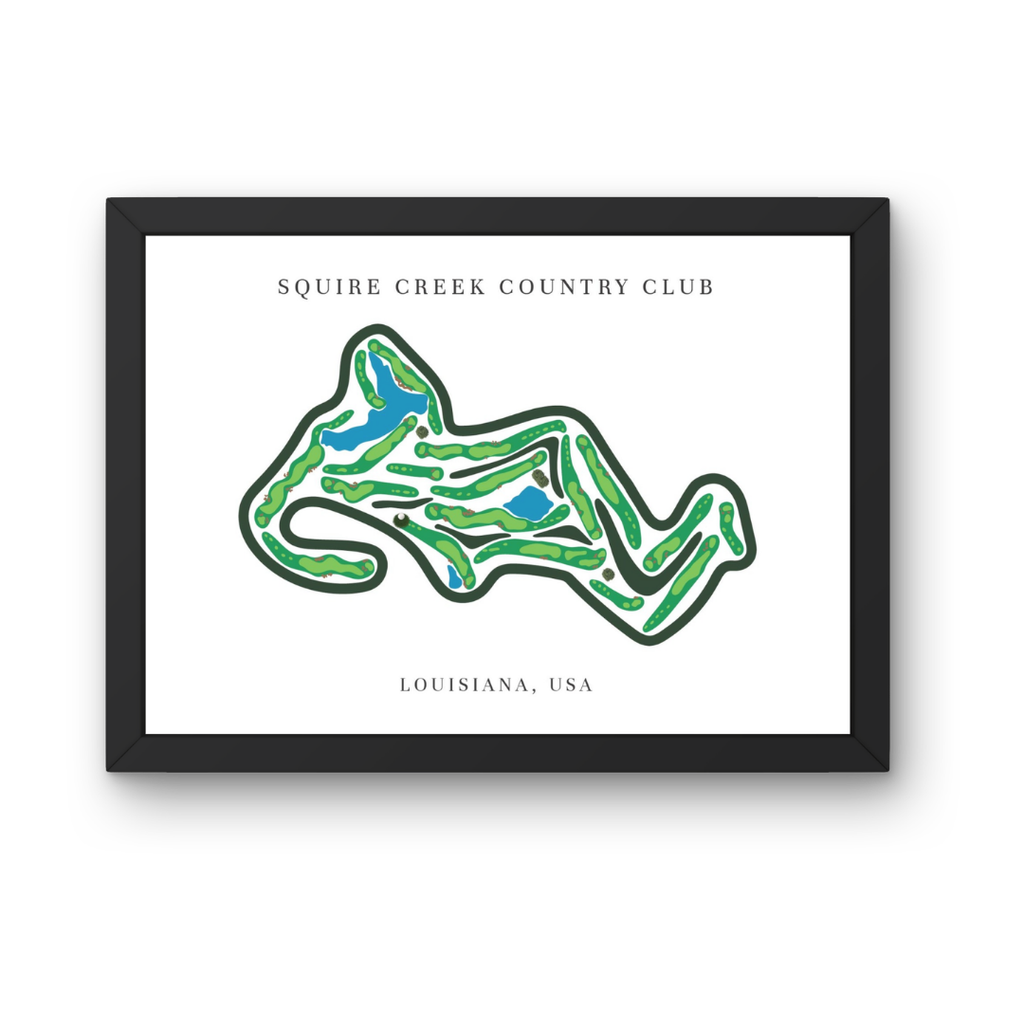 Squire Creek Country Club, Golf Course Prints, Louisiana