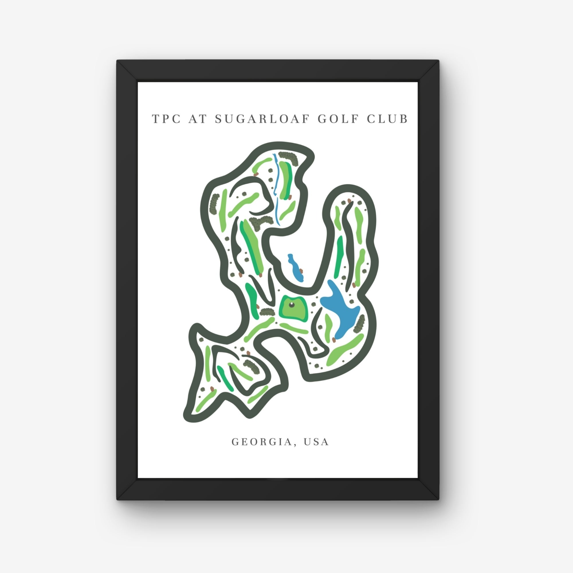 TPC at Sugarloaf Golf Club, Golf Course Print, Georgia