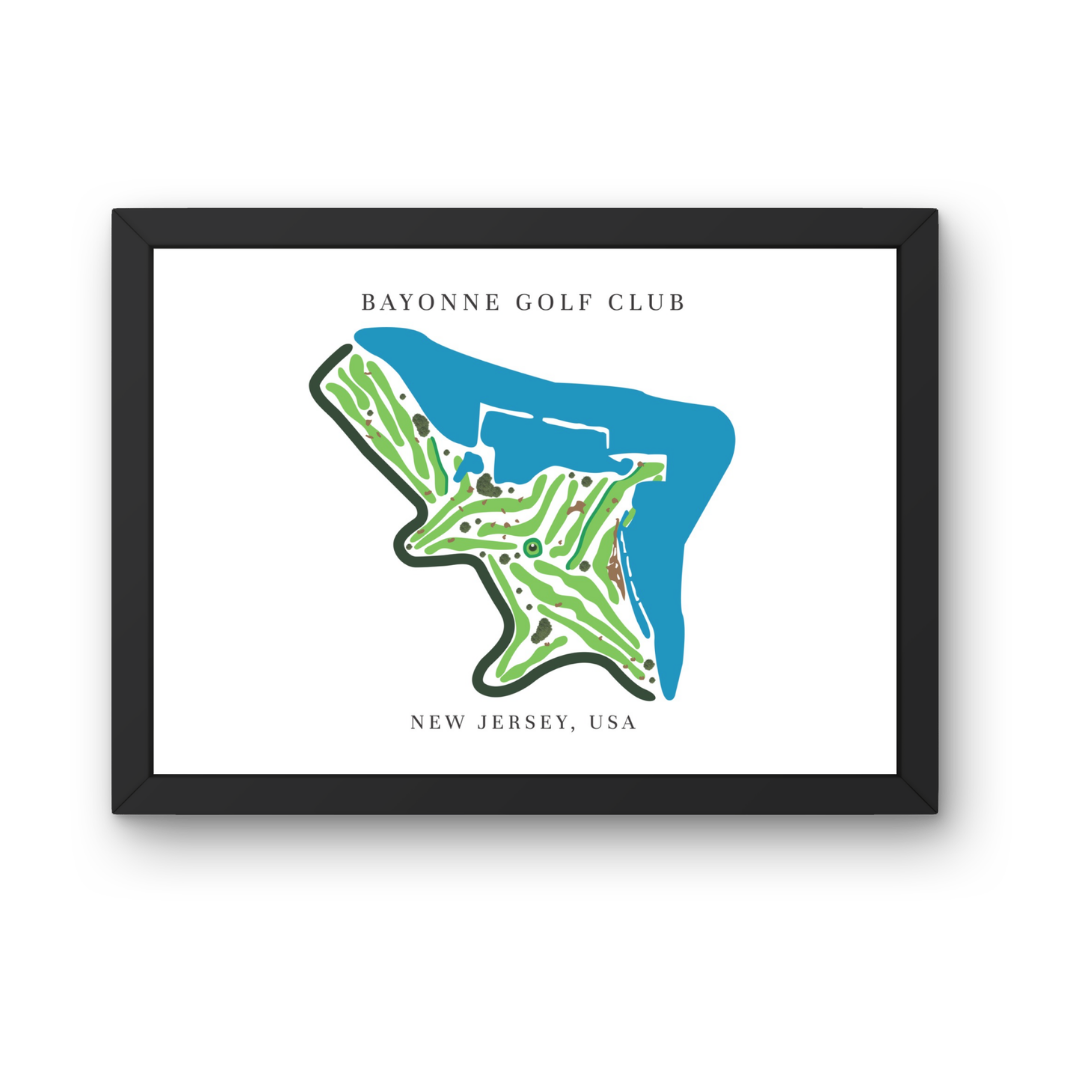 Bayonne Golf Club, Golf Course Prints, New Jersey