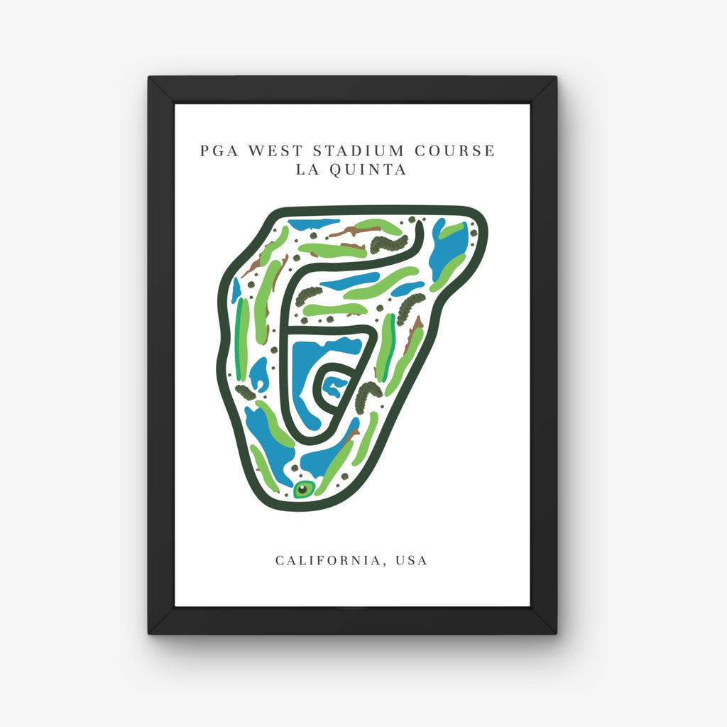 PGA West Stadium Course, Golf Course Print, California