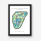 PGA West Stadium Course, Golf Course Print, California