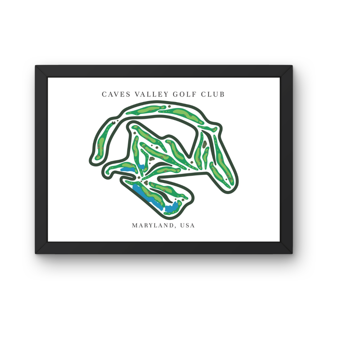 Caves Valley Golf Club, Golf Course Prints, Maryland