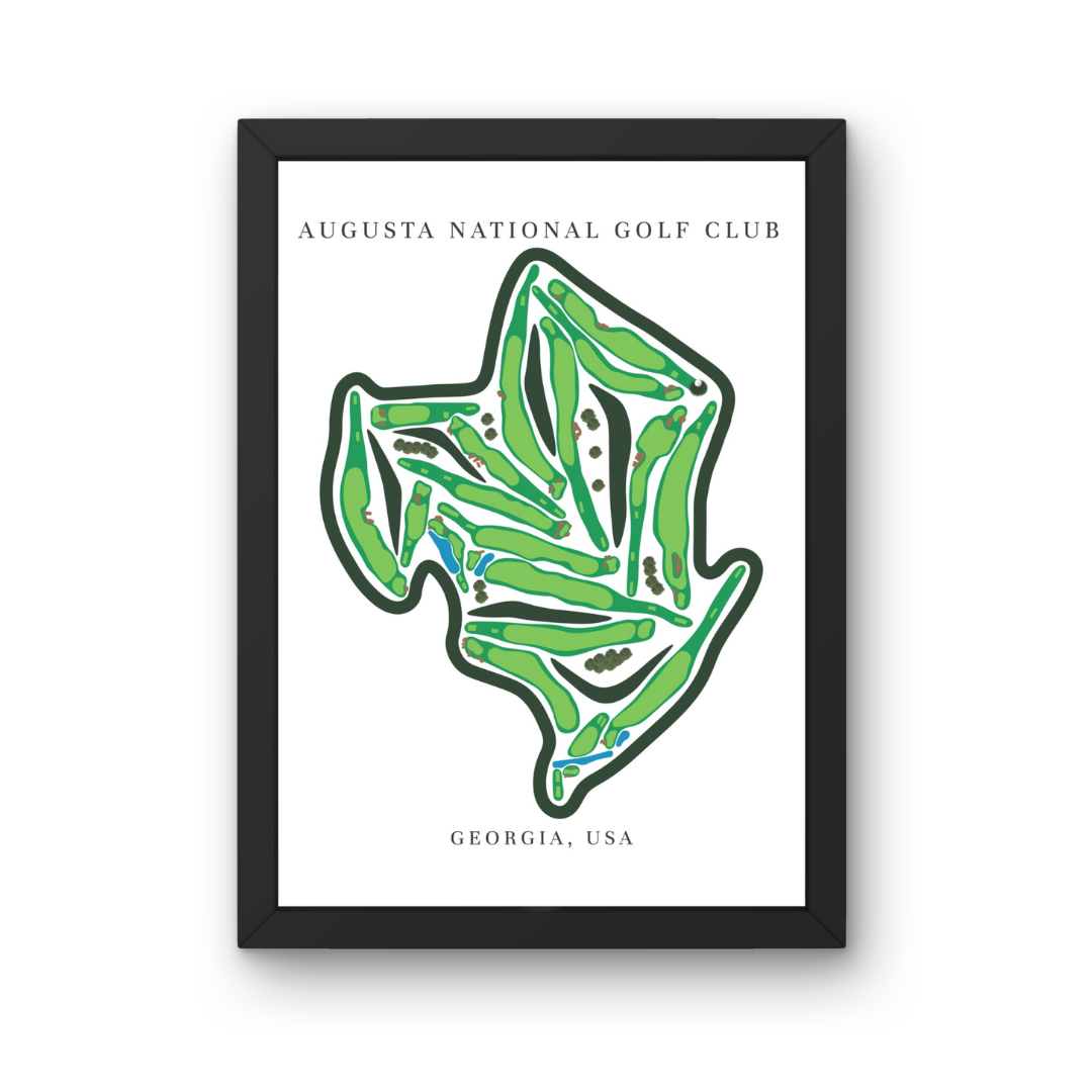 Augusta National Golf Club, Golf Course Print, Georgia