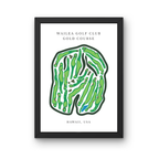 Wailea Golf Club Golf Course Prints, Hawaii