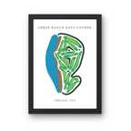 Sheep Ranch Golf Club, Golf Course Print, Oregon
