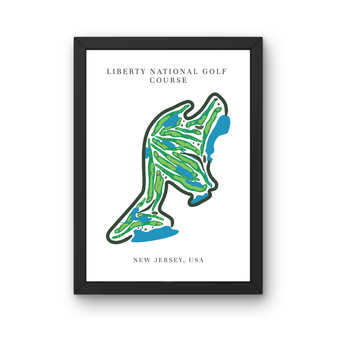 Liberty National Golf Course, Golf Course Prints, New Jersey