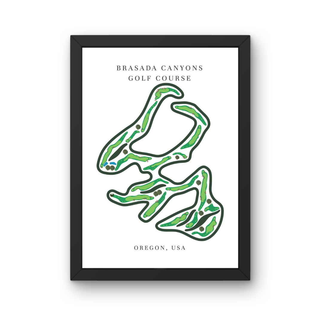 Brasada Canyons, Golf Course Prints, Oregon