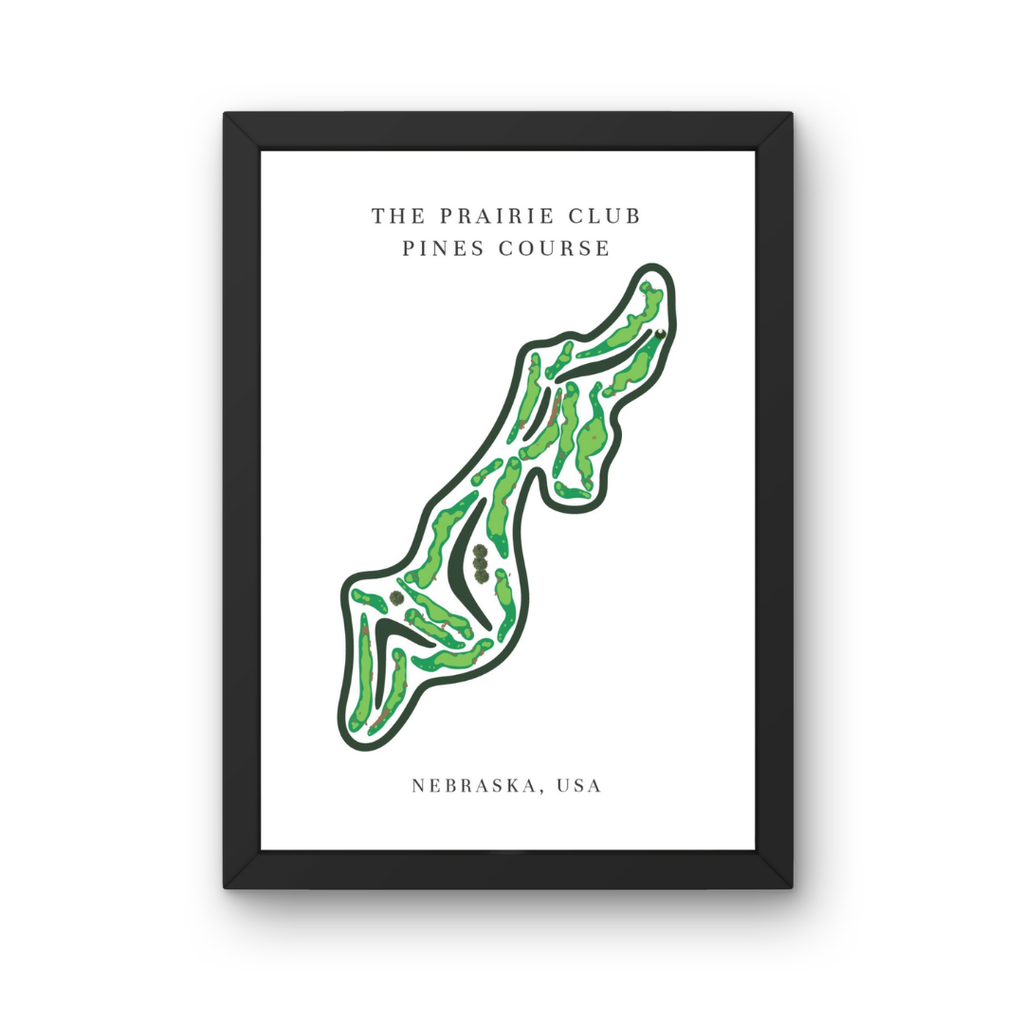 The Prairie Club Golf Club, Golf Course Print, Nebraska