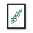 The Prairie Club Golf Club, Golf Course Print, Nebraska