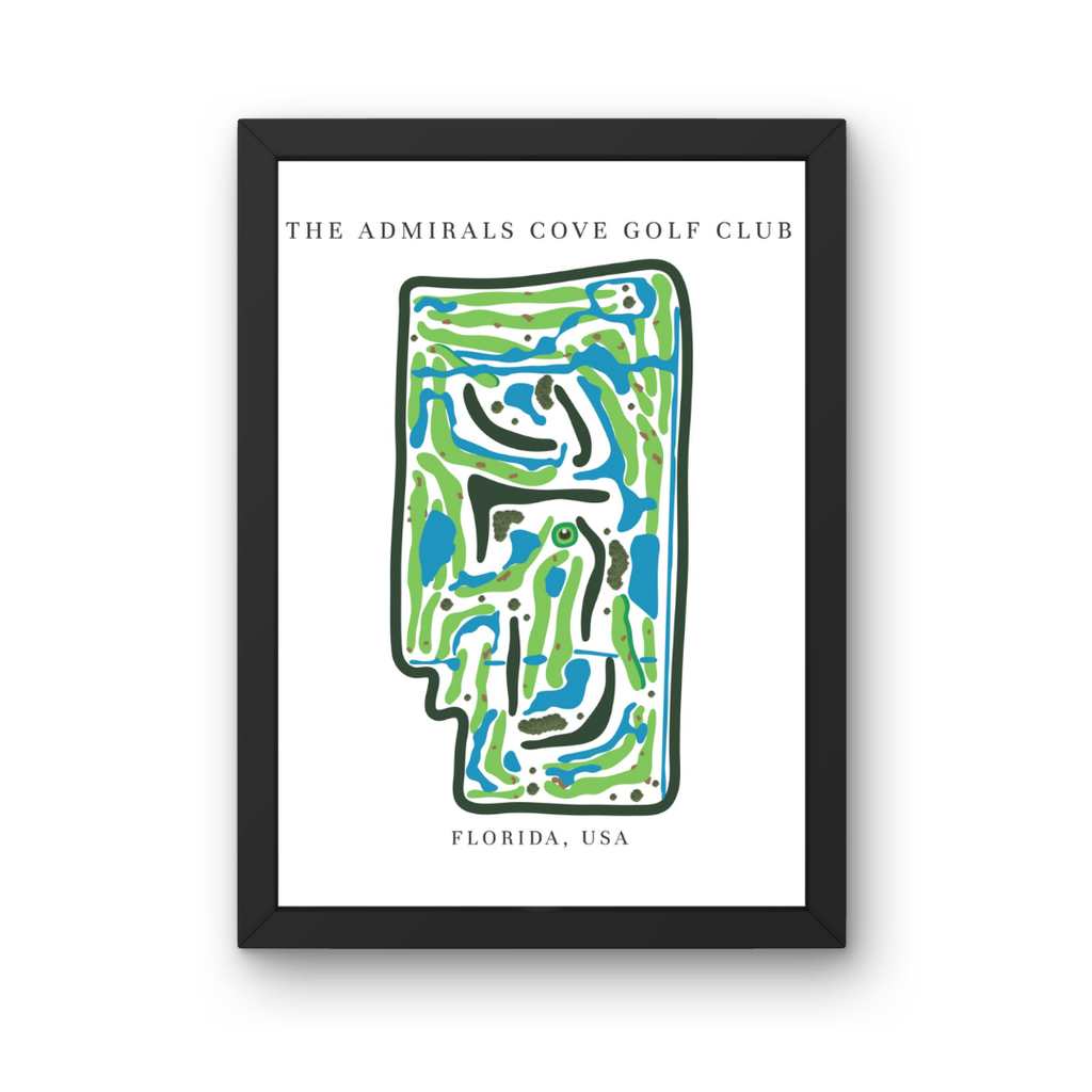 The Admirals Cove Golf Club, Golf Course Prints, Florida