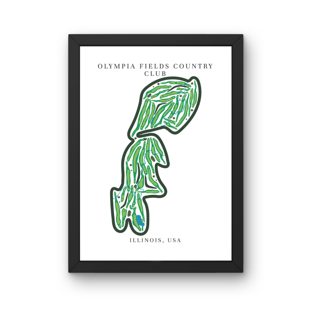 Olympia Fields Country Club, Golf Course Prints, Illinois