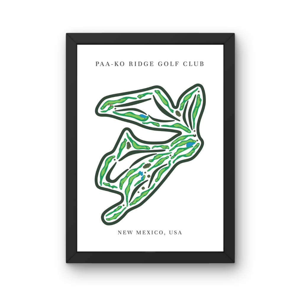 Paa-Ko Ridge Golf Club, New Golf Course Prints, Mexico