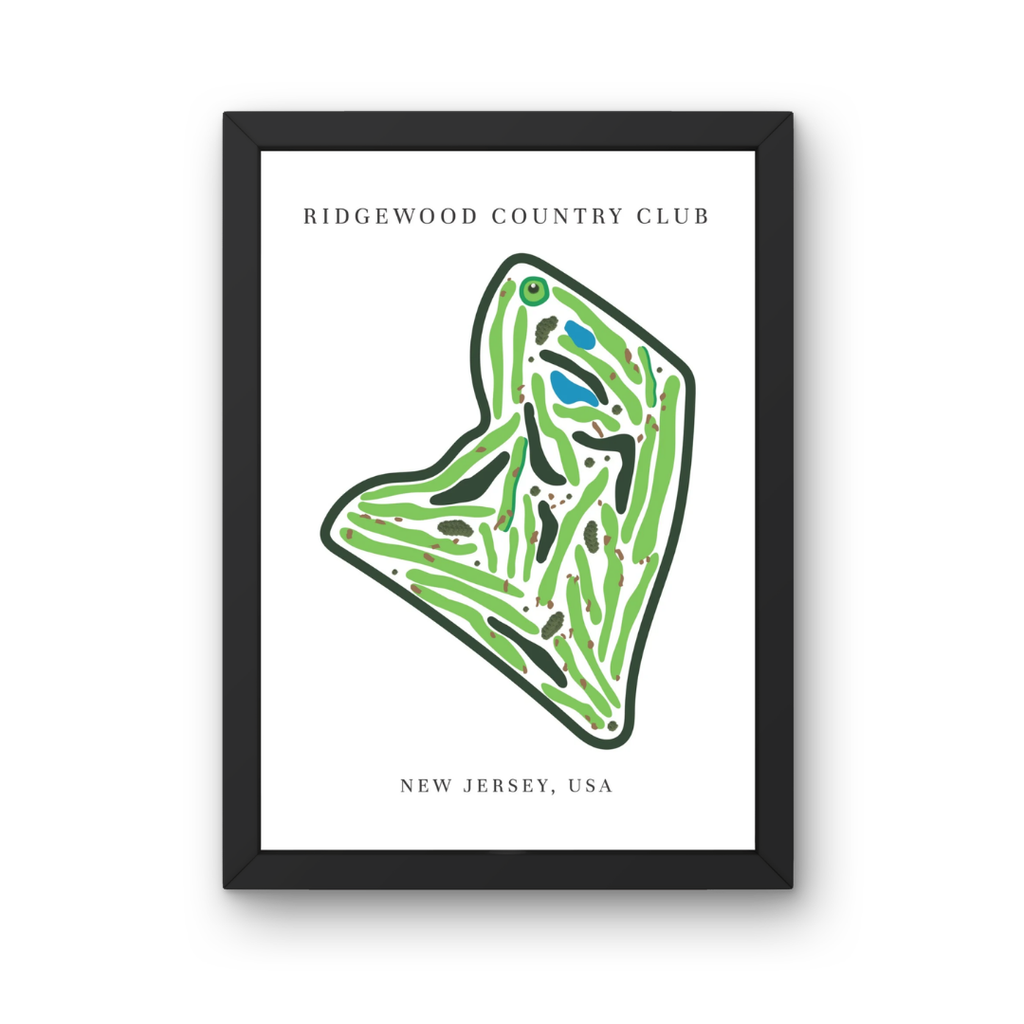 Ridgewood Country Club, Golf Course Prints, New Jersey