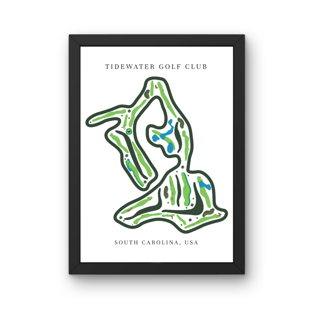 Tidewater Golf Club, Golf Course Prints, South Carolina