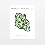 Shinnecock Hills Golf Club, Golf Course Print, New York