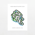 Bald Head Island Club, Golf Course Print, North Carolina
