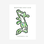 Mayacama Golf Club, Golf Course Print, California