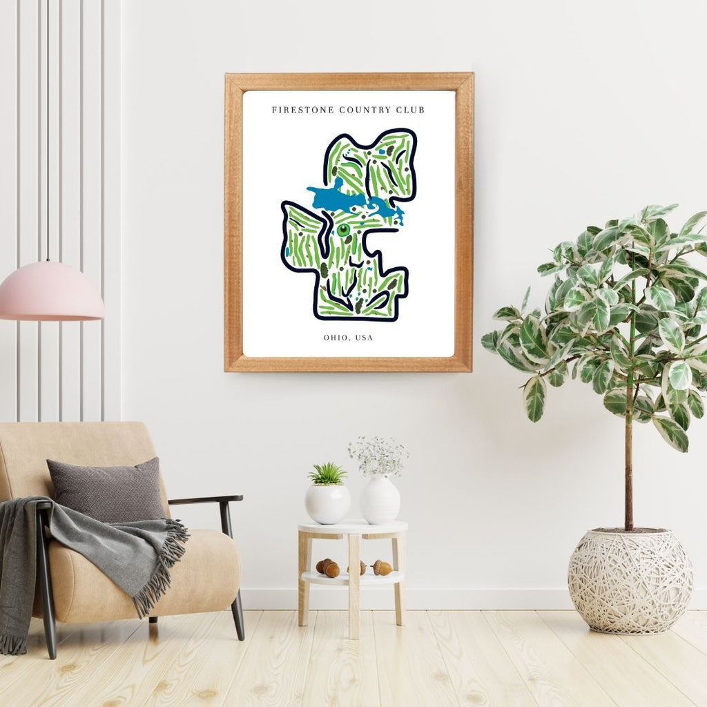 TPC Sawgrass Players Stadium Golf Course Prints, California, Golf Map Artwork