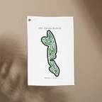 TPC Craig Ranch, Texas | Golf Course Print Towels | Golf Course Microfiber