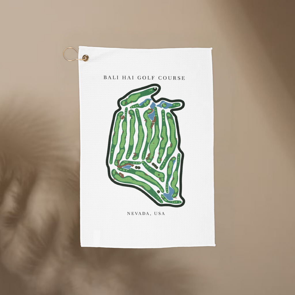 Bali Hai, Golf Course Towel, Nevada | Golf Course Print Towels