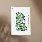 Anchorage Golf Course Towel, Alaska | Golf Course Print Towels