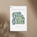 The Forest Country Club Golf Course Prints, Florida | Golf Course Print Towels | Golf Course Microfiber
