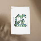 Gaillardia Country Club, Golf Course Towel, Oklahoma | Golf Course Print Towels