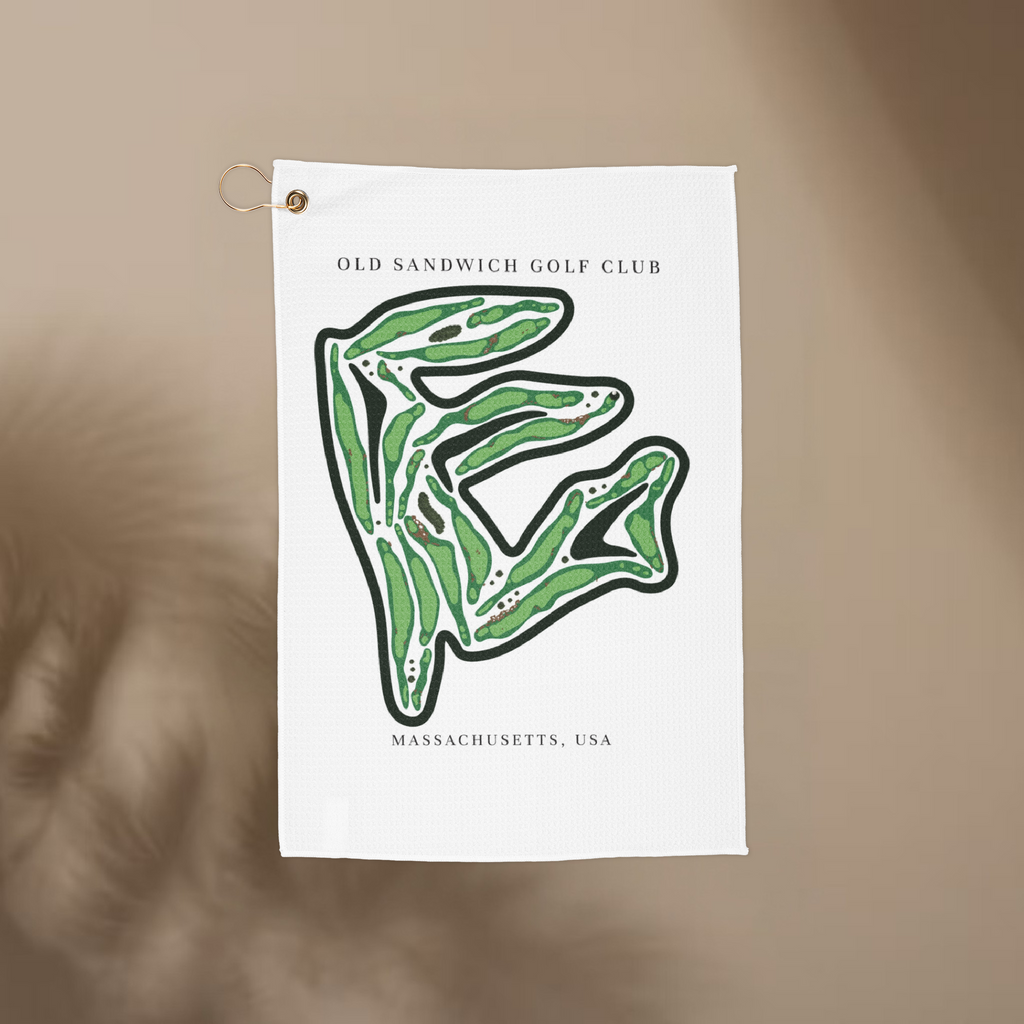 Old Sandwich Golf Club, Massachusetts  | Golf Course Print Towels | Golf Course Microfiber