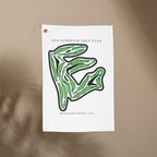 Old Sandwich Golf Club, Massachusetts  | Golf Course Print Towels | Golf Course Microfiber