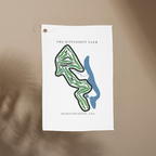 The Kittansett Club, Golf Course Towel, Massachusetts | Golf Course Print Towels