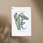 Bandon Trails Golf Course Prints, Oregon | Golf Course Print Towels | Golf Course Microfiber