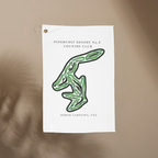 Pinehurst Resort No. 2 Country Club Golf Course Print, North Carolina | Golf Course Print Towels | Golf Course Microfiber
