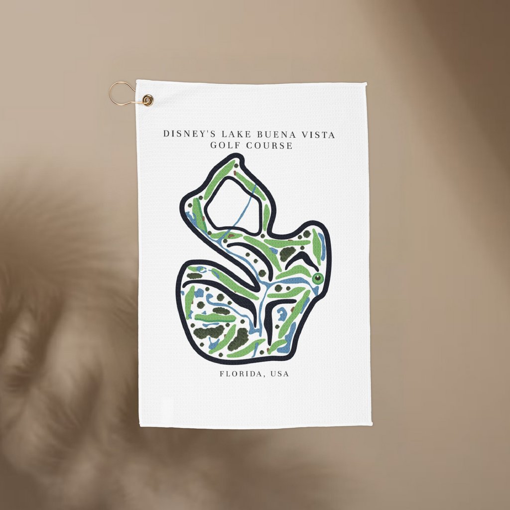 Disney’s Lake Buena Vista Golf Course Prints, Florida | Golf Course Print Towels | Golf Course Microfiber